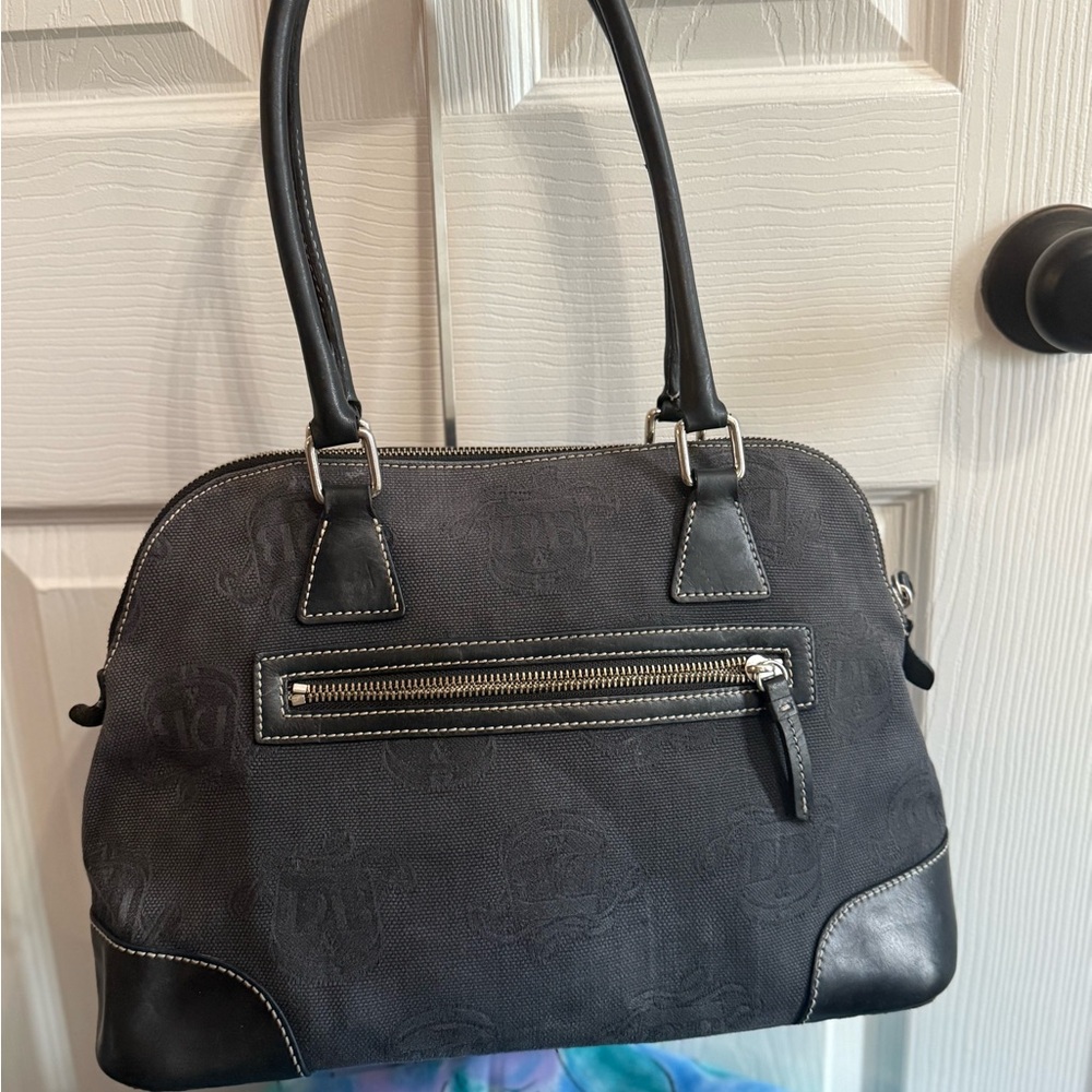 Vintage Black Dooney and Bourke satchel
